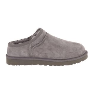 Ugg Australia Women Leather Sheepskin Clogs platform Slippers shoes sz 7